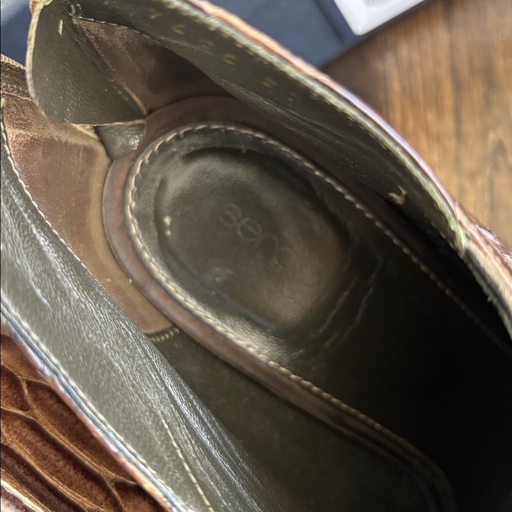 Sergio Rossi Suede and Python ankle boots, size 37 - Picture 8 of 11